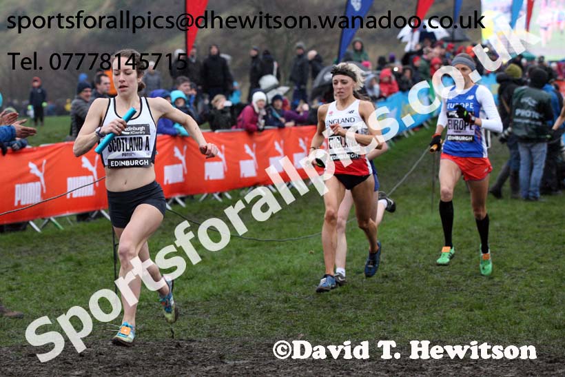Stewart Cup International Relay, Great Edinburgh Cross Country. Photo: David T. Hewitson/Sports for All Pics